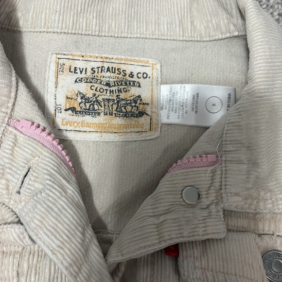 Levi's Beige Corduroy Jean Jacket - Picture 2 of 4